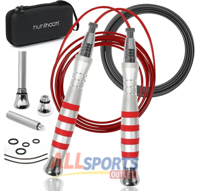 Huhloch High Speed Jump Rope Weighted for Men and Women All Sports Outlet