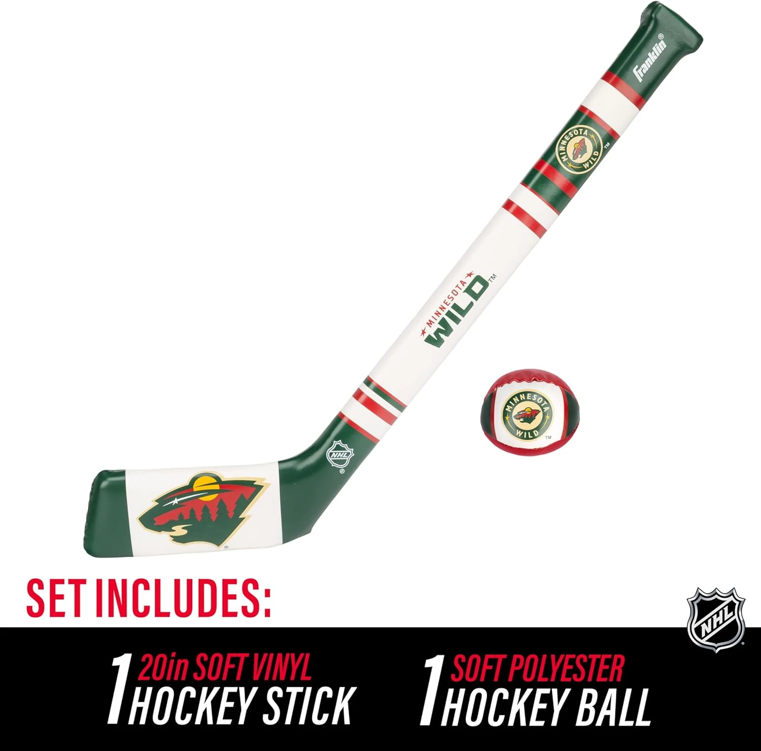 Minnesota Wild NHL Mini Hockey Set from All Sports Outlet - Image 2