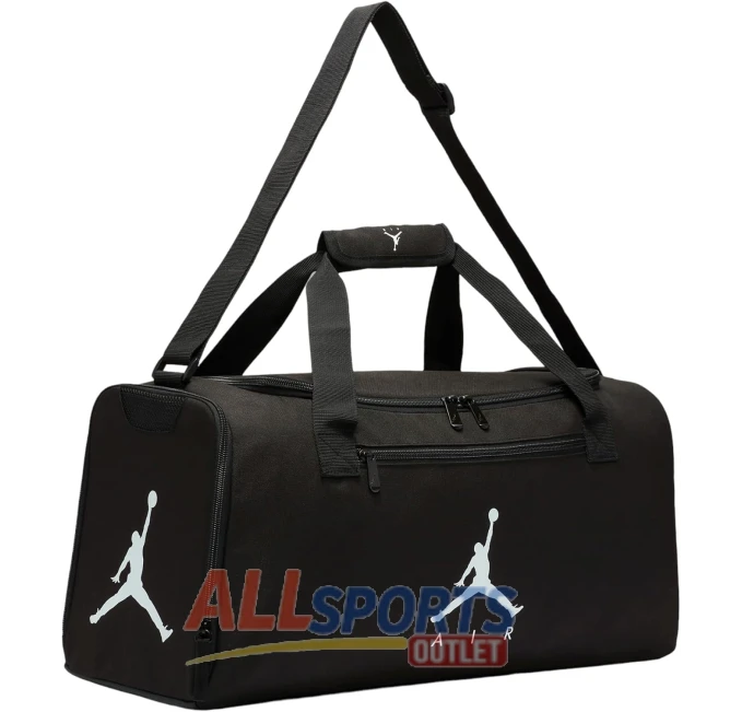 Nike Air Jordan Sport Small Duffel Bag Black 55L All Sports Outlet