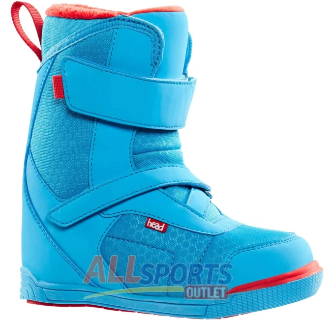 HEAD Kid Velcro Junior Snowboard Boots Blue All Sports Outlet