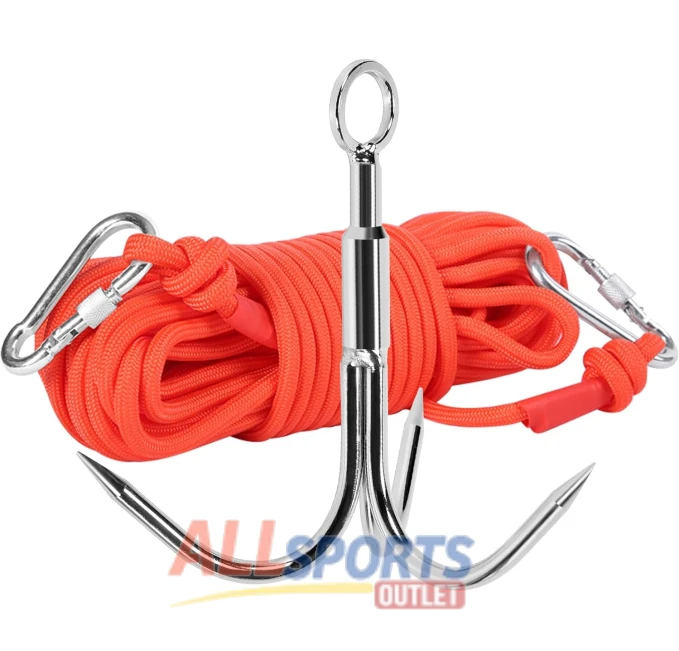 RIHEGIANT Grappling Hook Rope All Sports Outlet Fishing Anchor