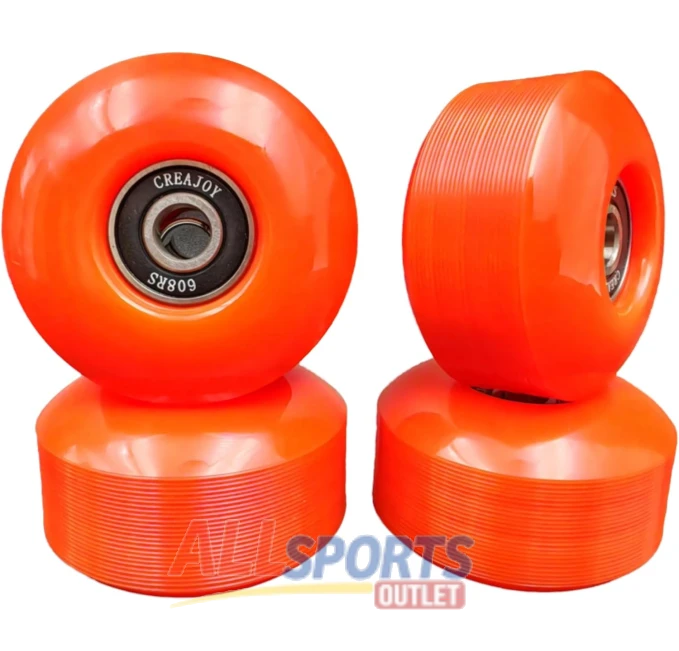CREAJOY Skateboard Wheels All Sports Outlet 52mm 95A Set
