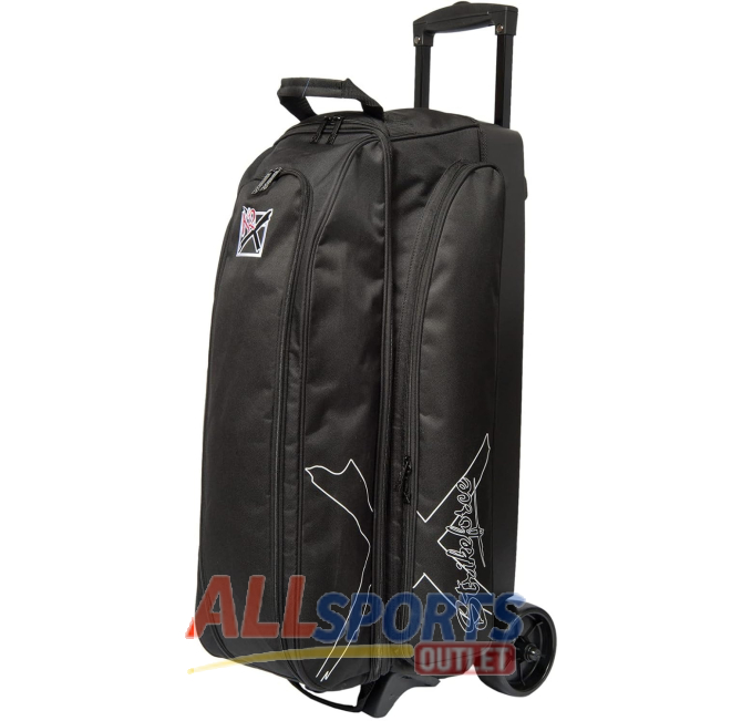 Strikeforce Hybrid X 3-Ball Roller Bowling Bag Black All Sports Outlet