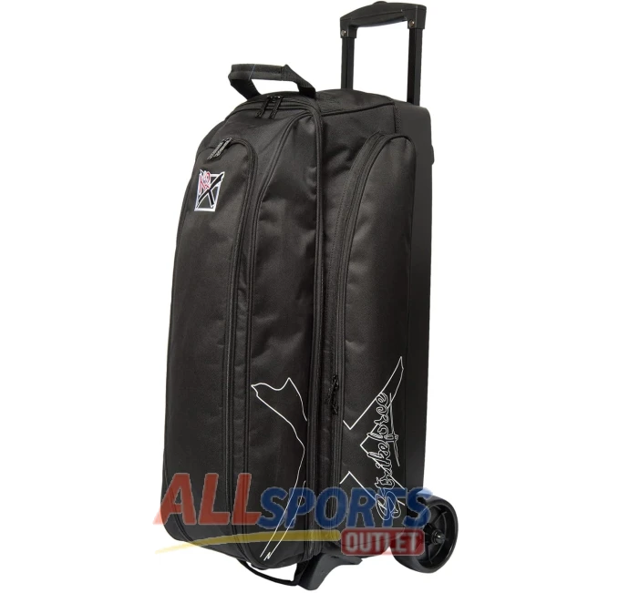 Strikeforce Hybrid X 3-Ball Roller Bowling Bag Black All Sports Outlet