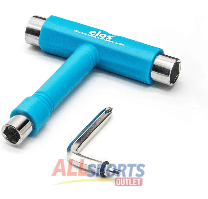 ELOS Skate Tool Kit for Skateboards and Longboards All Sports Outlet