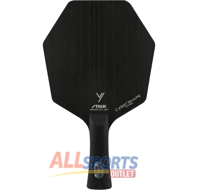 STIGA Table Tennis Racket Cyber Shape Carbon Flare All Sports Outlet