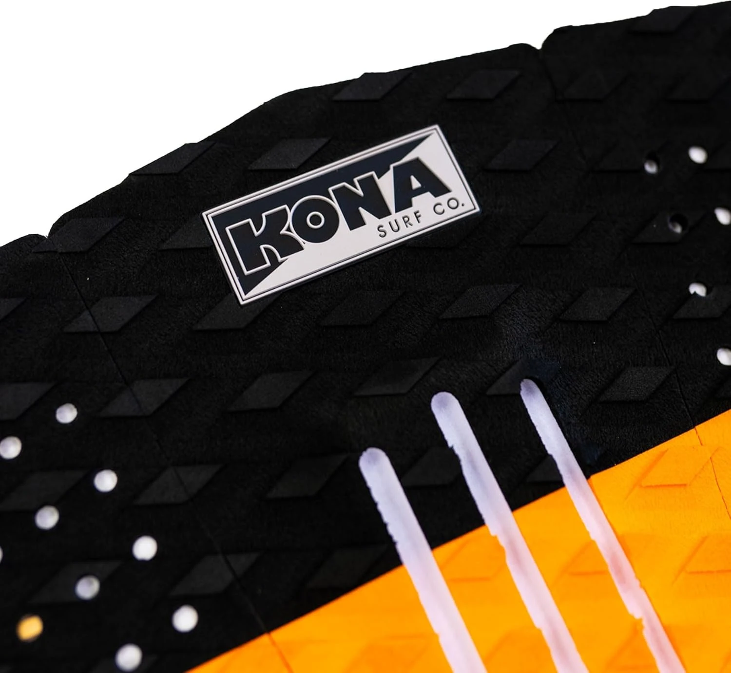 KONA SURF CO. 3 Piece Arch Trac Pad Orange Black All Sports Outlet - Image 2