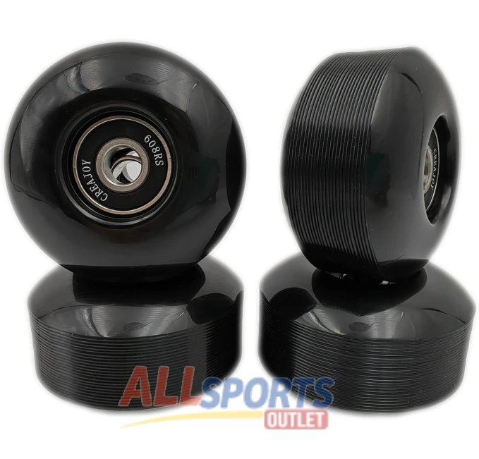 CREAJOY Skateboard Wheels 52mm 95A with Bearings All Sports Outlet