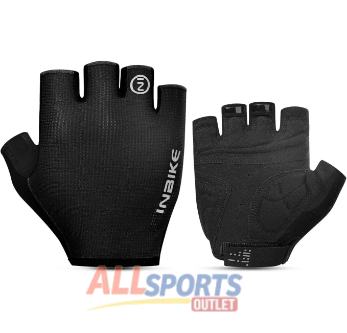 INBIKE Anti Slip Fingerless Cycling Gloves All Sports Outlet