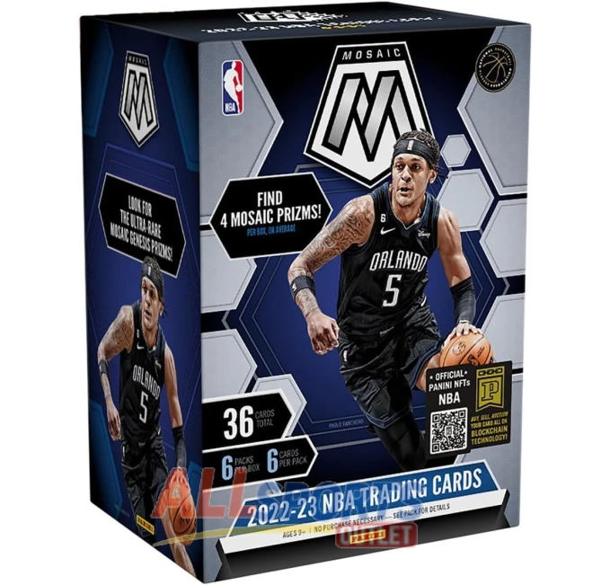 2023 Panini Mosaic Basketball Card Blaster Box 36 Cards All Sports Outlet