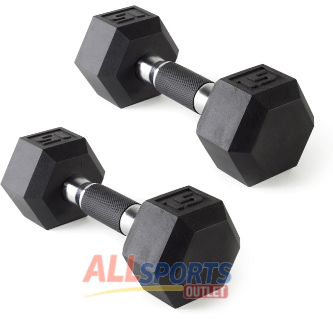 CAP Barbell Coated Dumbbell Weight Pairs by All Sports Outlet