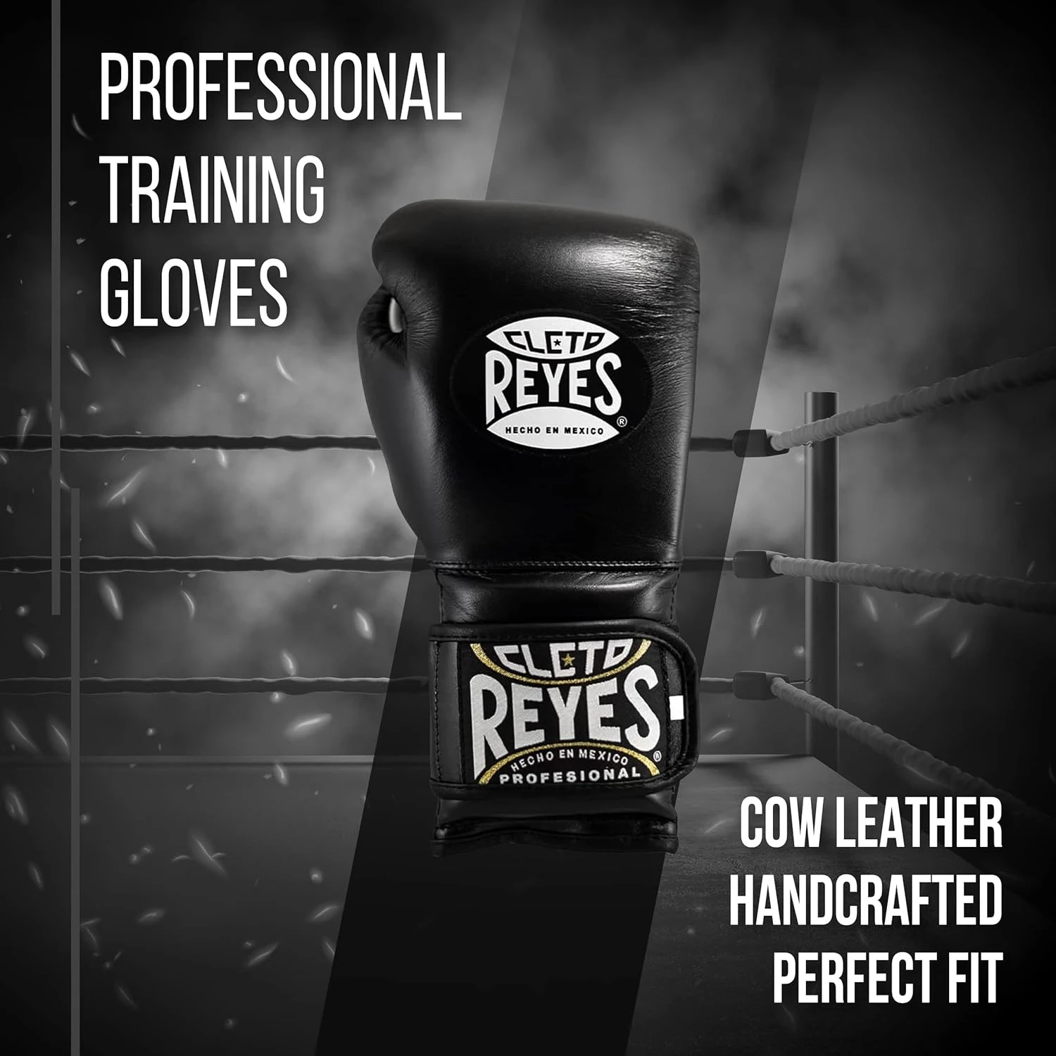 CLETO REYES Leather Strap Training Gloves with Thumb and Loop All Sports Outlet - Image 2
