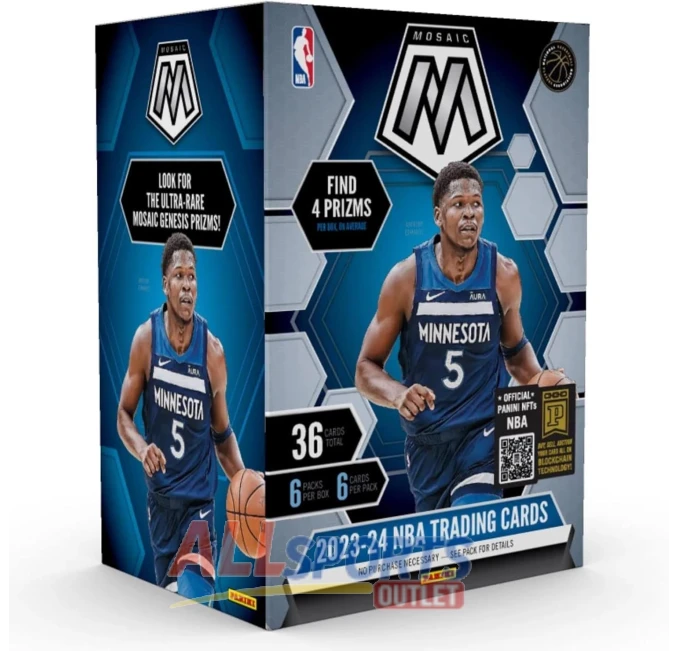 Panini Mosaic Basketball Blaster Box 2023-24 All Sports Outlet