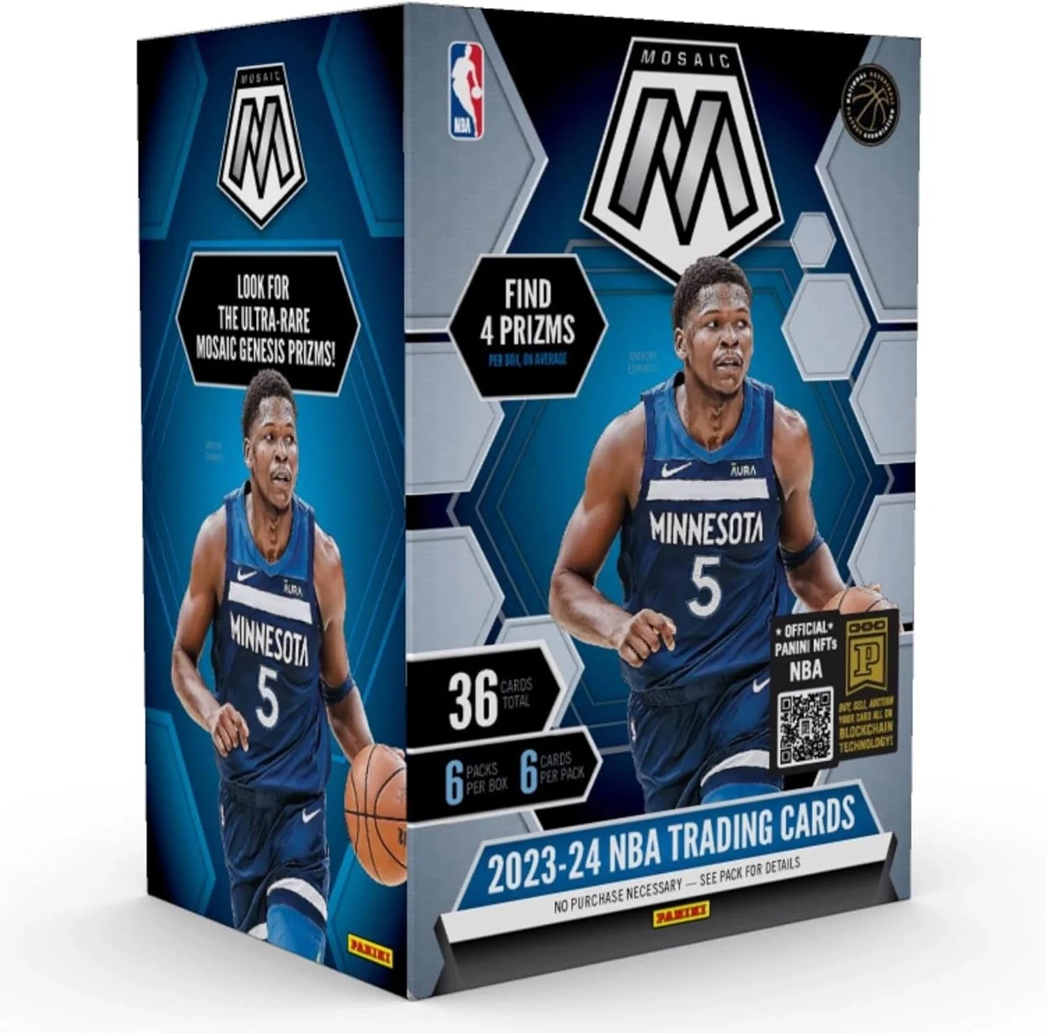 Panini Mosaic Basketball Blaster Box 2023-24 All Sports Outlet