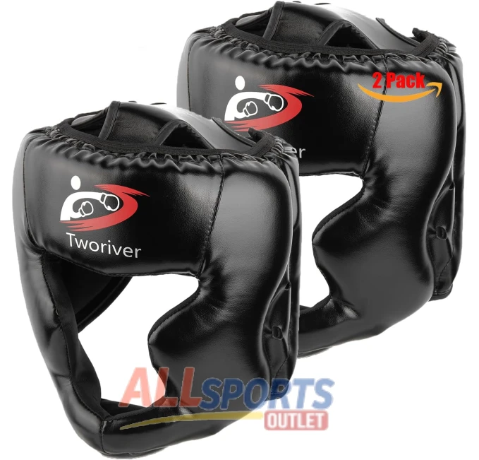 Boxing Headgear 2 Pack One Size Fits All Ages at All Sports Outlet
