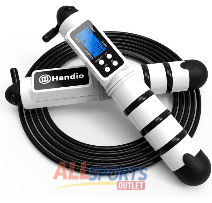 H Handio Jump Rope for Fitness Exercise Adjustable Speed Rope All Sports Outlet