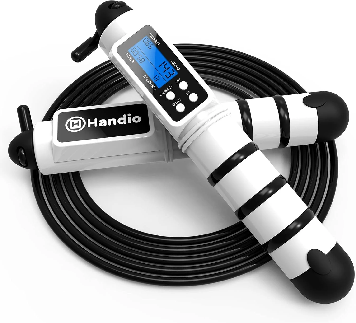 H Handio Jump Rope for Fitness Exercise Adjustable Speed Rope All Sports Outlet
