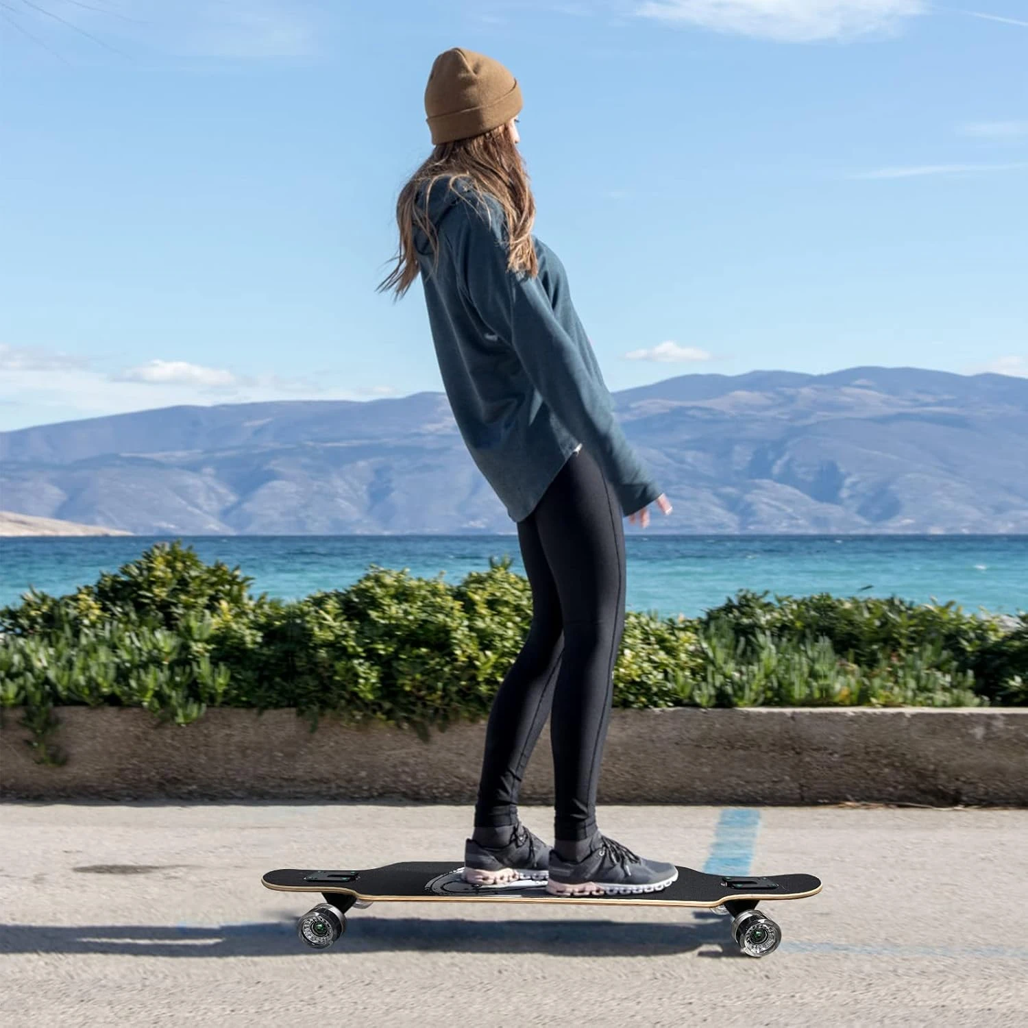 Longboard Complete Skateboard for Adults and Kids All Sports Outlet - Image 3