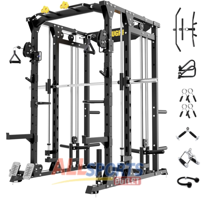 ToughFit F4 Smith Machine with Cable Crossover All Sports Outlet