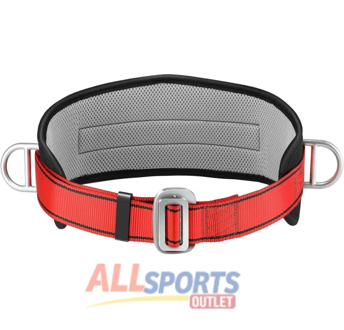 HandAcc Climbing Safety Belt with 2 D Rings Waist Pad All Sports Outlet