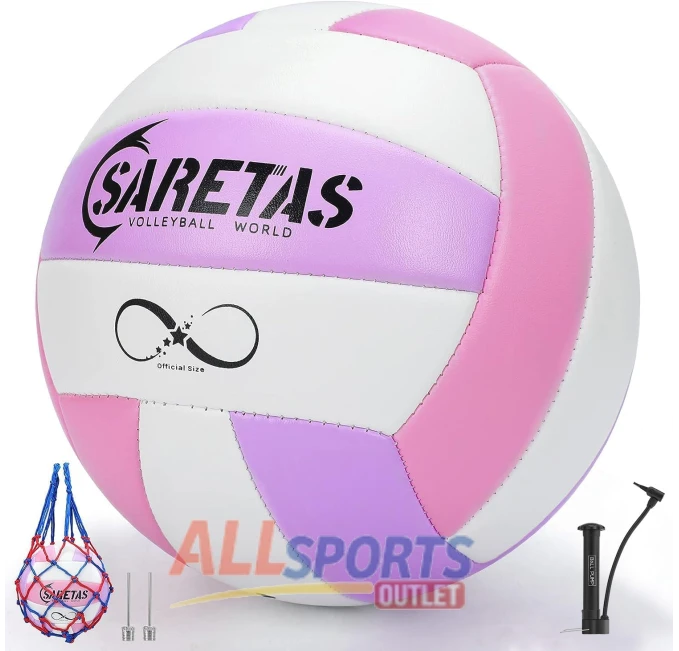 Saretas Volleyball Official Size for Indoor and Outdoor Play at All Sports Outlet