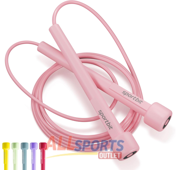 Sportbit Adjustable Jump Rope All Sports Outlet Speed Rope Pink