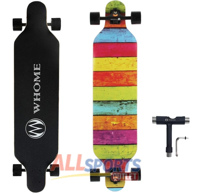 WHOME 41 Inch Longboard Hybrid Freestyle Cruiser All Sports Outlet