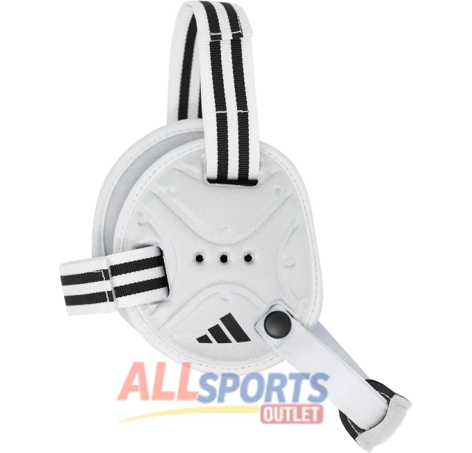 adidas Youth Wizard Wrestling Ear Guard White Black All Sports Outlet