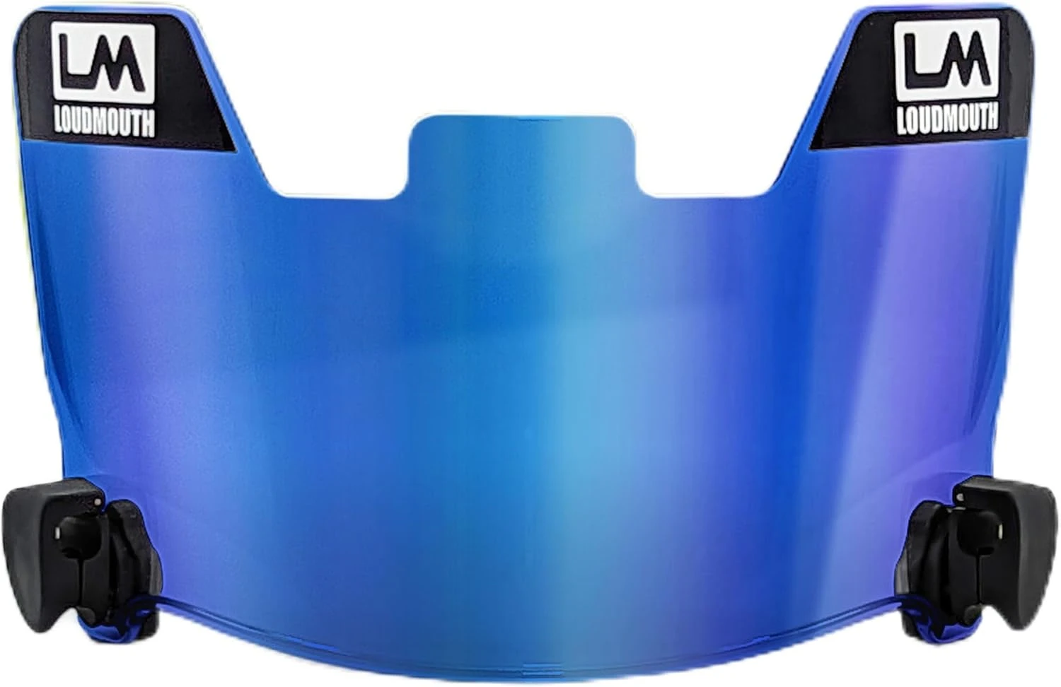 Loudmouth Football Visor Blue Universal Fit All Sports Outlet