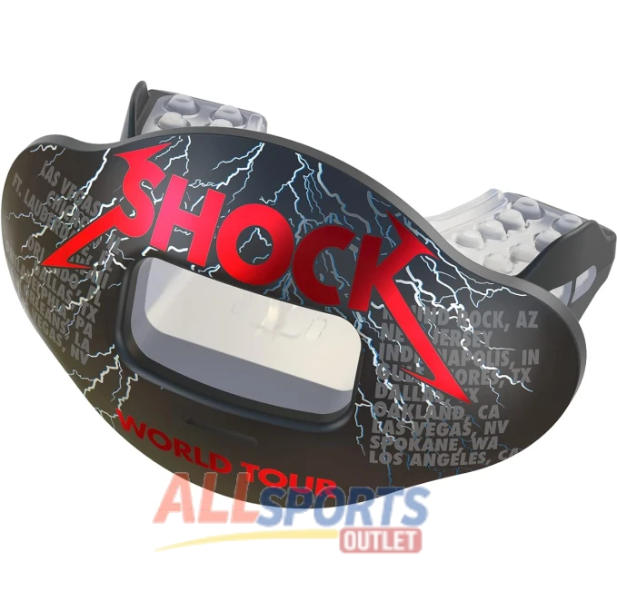 Shock Doctor Max Air Flow Chrome Print World Tour All Sports Outlet