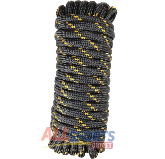 1/2 Inch 50ft Diamond Braided Polypropylene Rope for Camping and Outdoor Activities All Sports Outlet