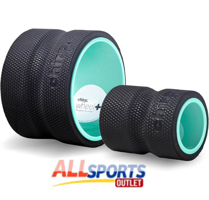 Chirp Wheel Foam Roller by All Sports Outlet for Deep Tissue Massage