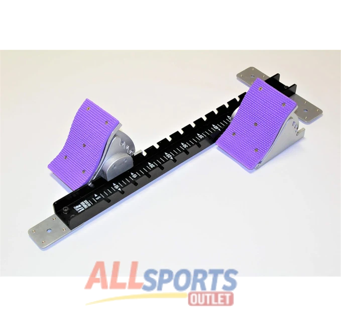 ATAZUA Lightning Starting Block Purple for Track Athletes All Sports Outlet