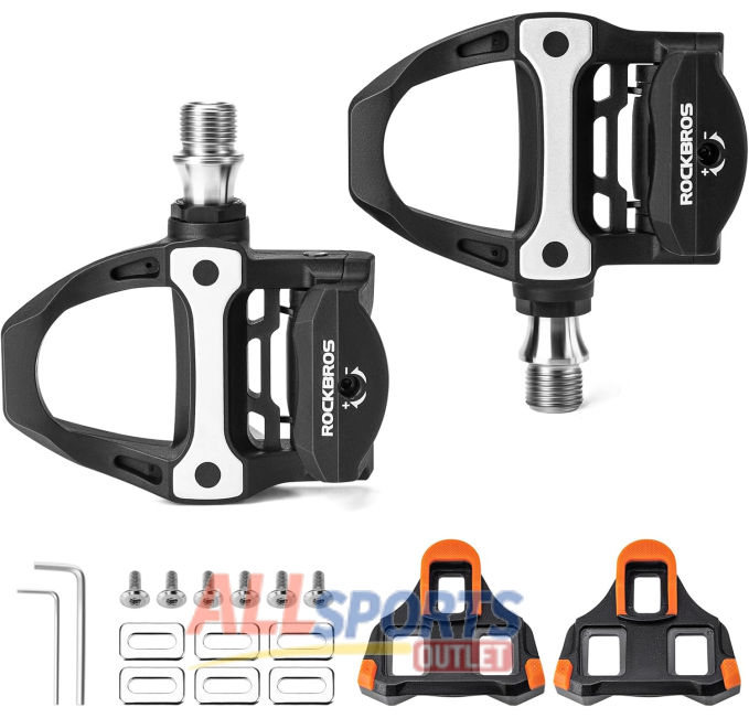 ROCKBROS Carbon Fiber SPD-SL Bike Pedals at All Sports Outlet