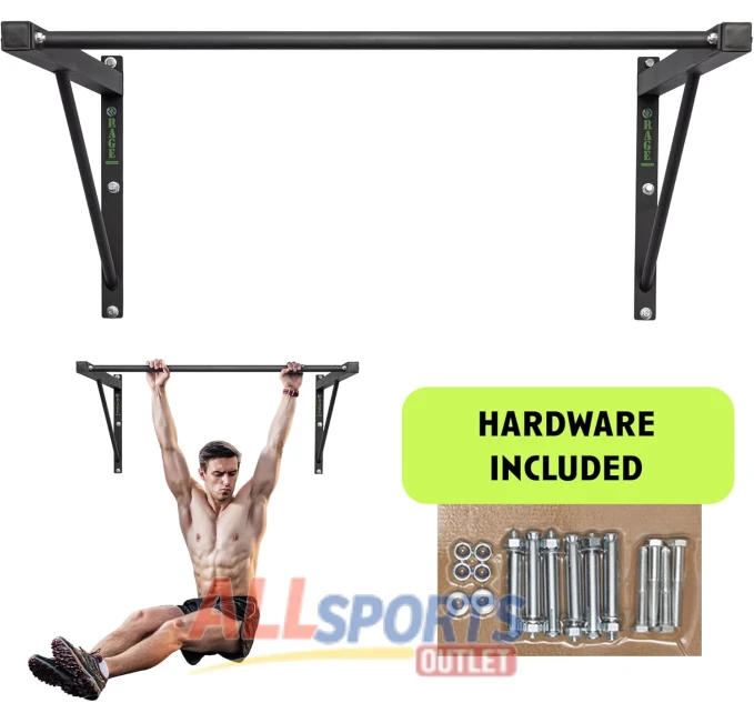 Rage Fitness R2 Pull Up Bar 500 lbs Weight Capacity All Sports Outlet