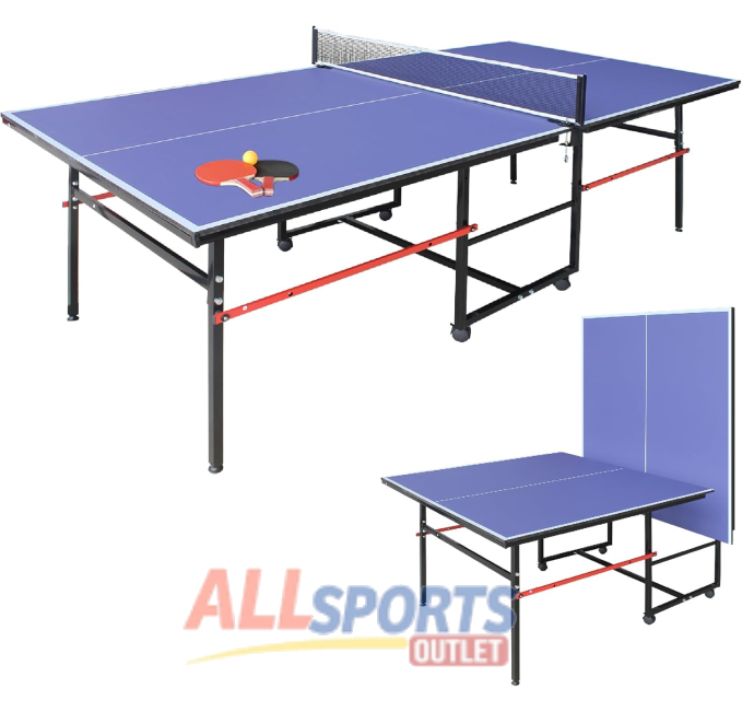 Mid-Size Ping Pong Table All Sports Outlet Foldable & Portable