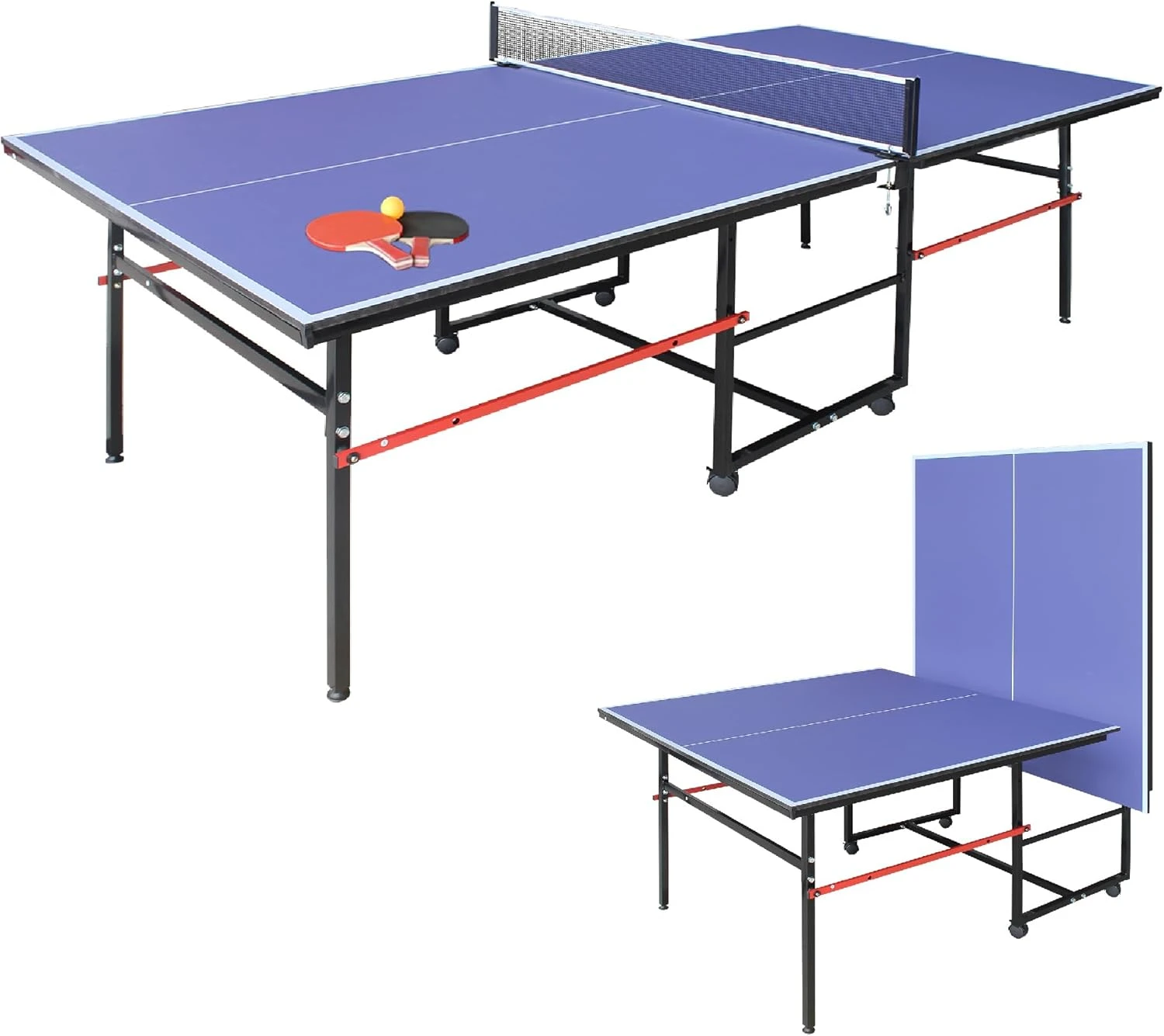 Mid-Size Ping Pong Table All Sports Outlet Foldable & Portable