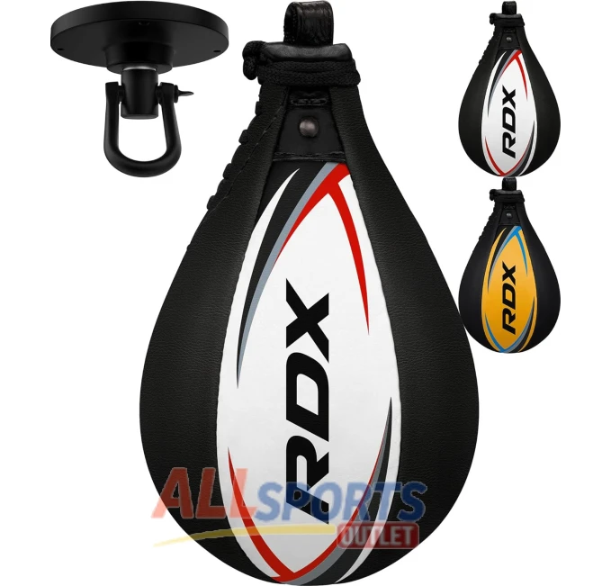 RDX Speed Bag Boxing Ball with Hanging Swivel Set at All Sports Outlet