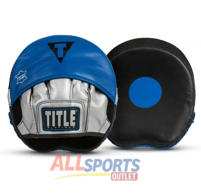 Title Platinum Perilous Micro Palm Mitts Boxing Pads at All Sports Outlet