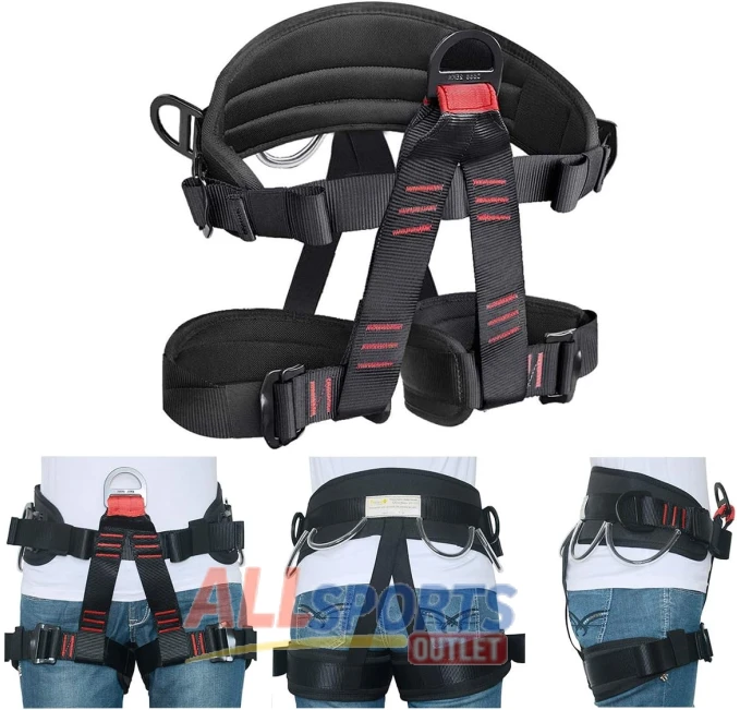 HeeJo Climbing Gear Safety Seat Belt for Tree Climbing All Sports Outlet