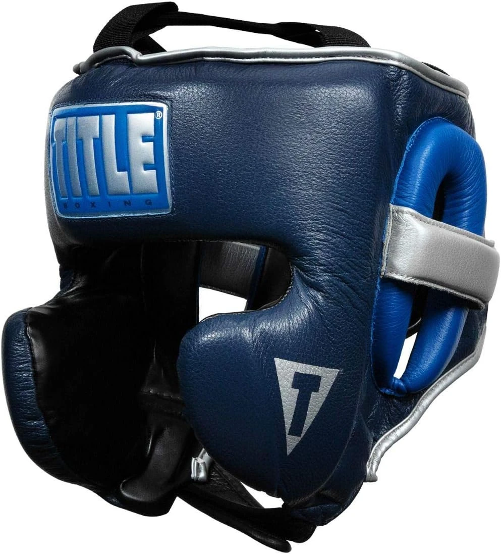 TITLE Boxing Royalty Leather Training Headgear at All Sports Outlet