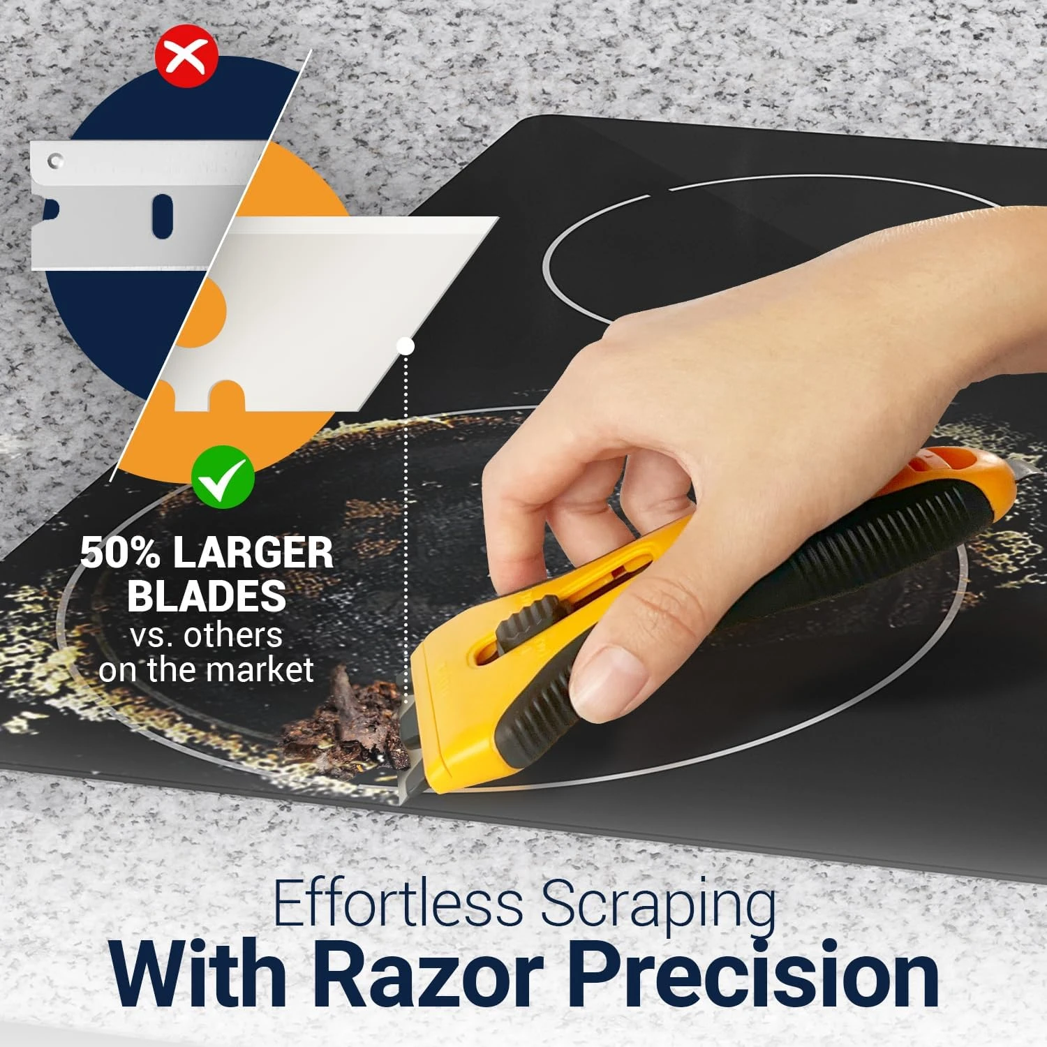 Razor Scraper Tool for Glass and Kitchen All Sports Outlet - Image 2