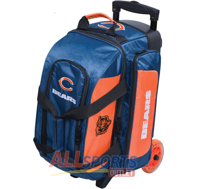 Strikeforce Bowling NFL Chicago Bears Two Ball Roller Bag at All Sports Outlet