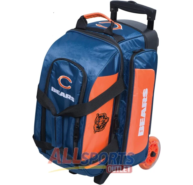 Strikeforce Bowling NFL Chicago Bears Two Ball Roller Bag at All Sports Outlet