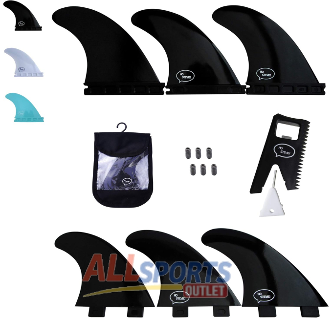 Ho Stevie FRP Thruster Surfboard Fins Includes Fin Bag All Sports Outlet