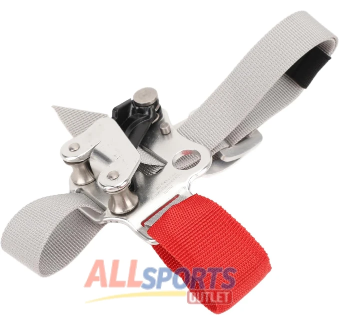 Climbing Foot Ascender Silver Left for Caving by All Sports Outlet