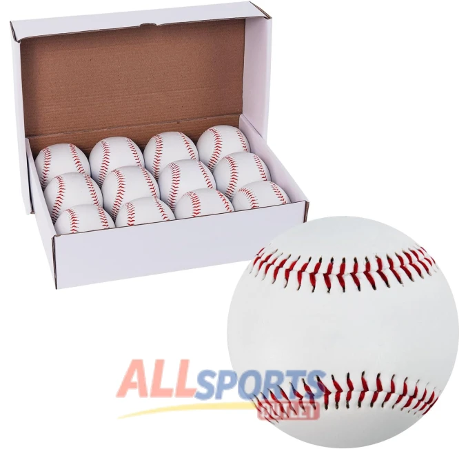 Forcebucket Baseballs 12 Pack Official Size Youth Training All Sports Outlet