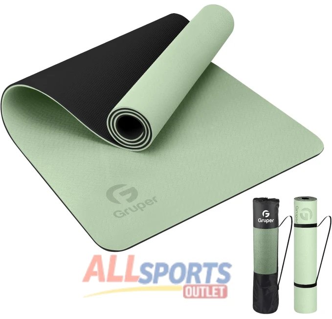 Eco Friendly Yoga Mat with Carrying Strap for Workout All Sports Outlet