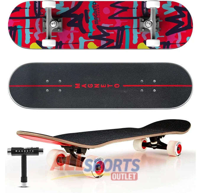 Magneto SUV Skateboard All Sports Outlet 7 Layer Maple Deck