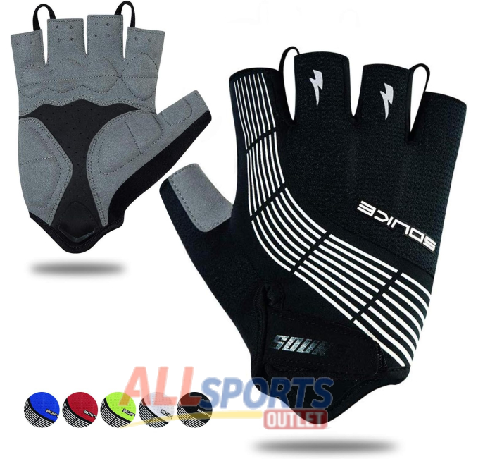 Souke Sports Shock-Absorbing Bike Gloves for Men Women All Sports Outlet